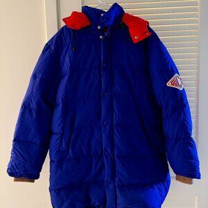 Gucci Men's Blue Quilted Down Jacket (Puffer Jacket / Coat)